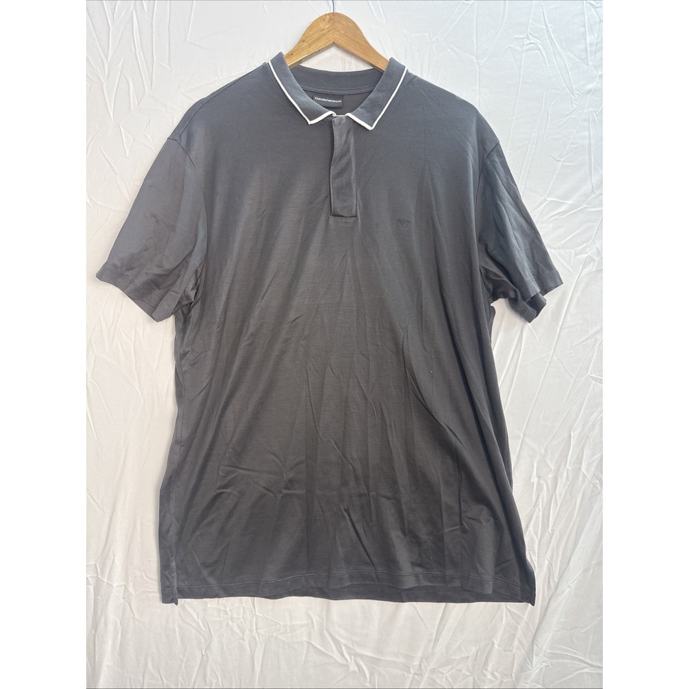 Emporio Armani Men's Mercerised Piqué Polo Shirt (1739)